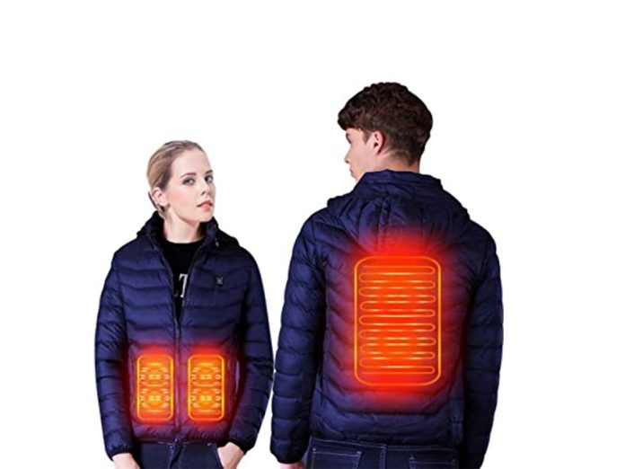 doudoune chauffante enfant